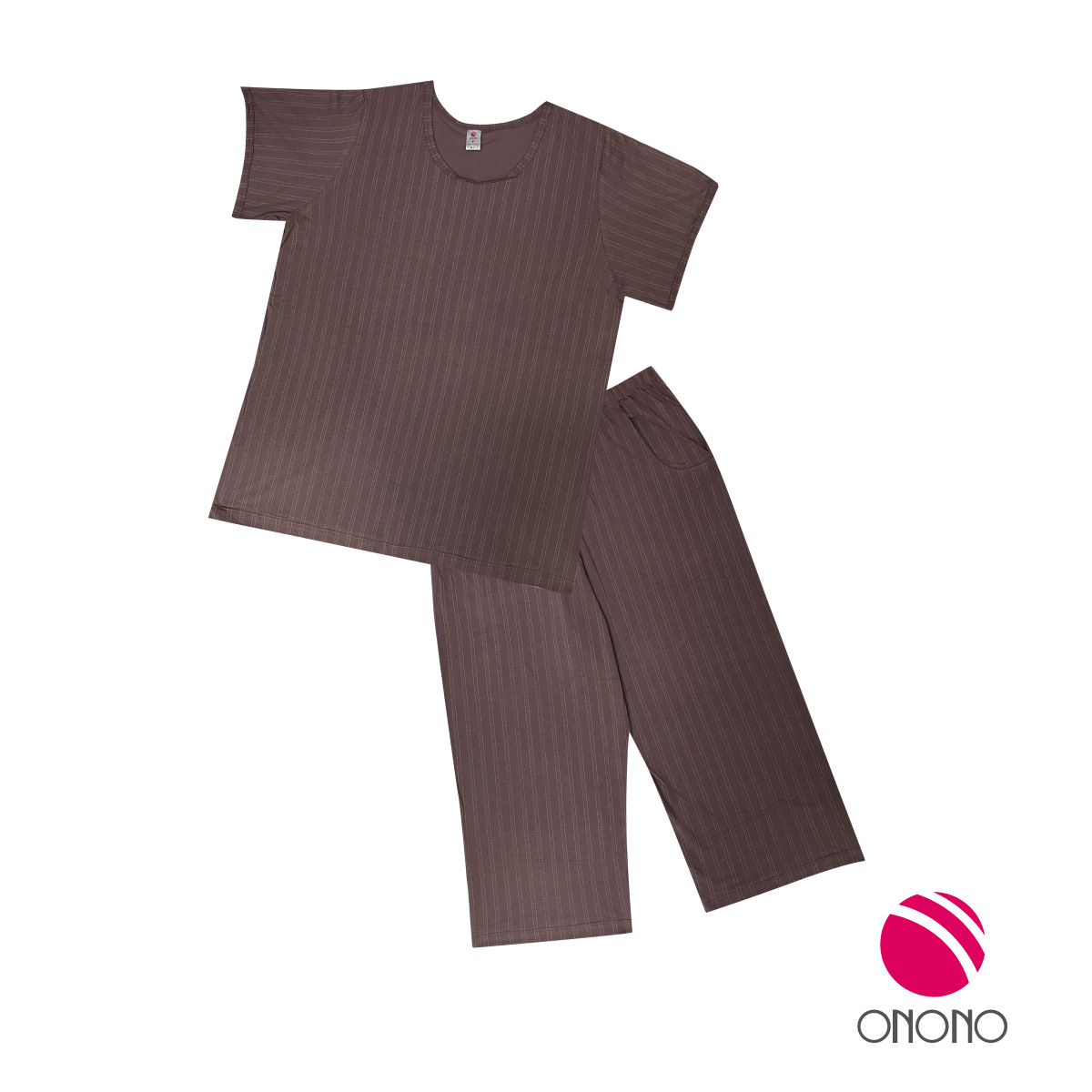 Onono ชุดนอน โอโนโน่ เสื้อแขนสั้น กางเกงขายาว รุ่น OC1207
