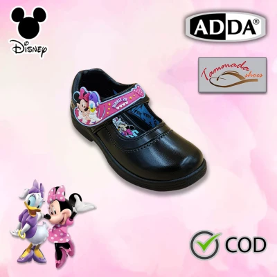 ลดราคาถูกที่สุดดด ช่วยกันสู้โควิด ADDA Minnie Mouse 41C13 ของแท้จากโรงงาน รองเท้านักเรียนอนุบาลหญิงสีดำ มินนี่ รองเท้านักเรียนมินนี่ Disney Minnie mouse (2)