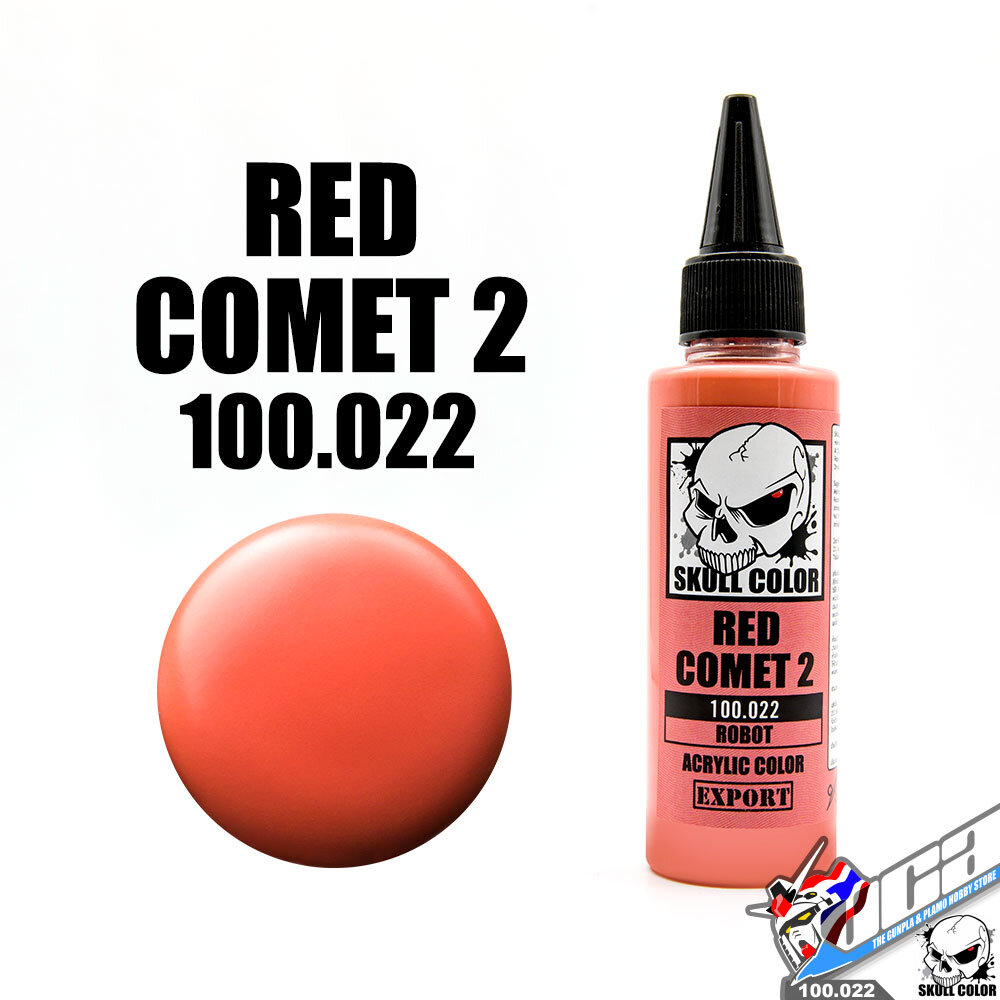 Skull Color™ Modelling Paint Professional ROBOT ACRYLIC COLOR 100.022 RED COMET 2 60ML