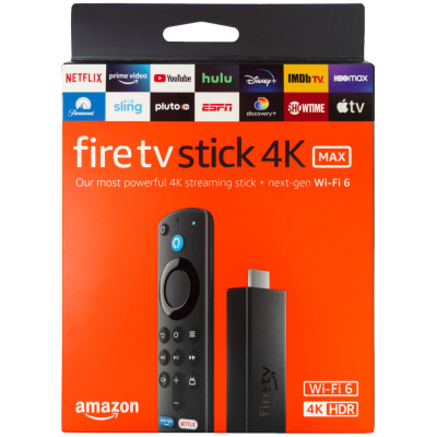 Amazon Fire TV Stick 4K Max Streaming Device with Alexa Voice Remote ...