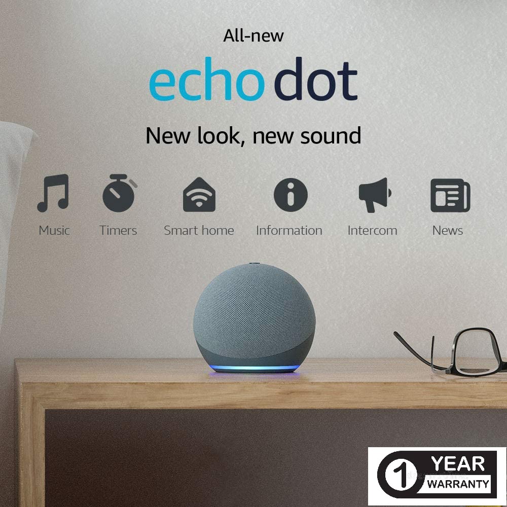Amazon Echo Dot 4th Gen Smart speaker with Alexa (Ready to ship from Bangkok)