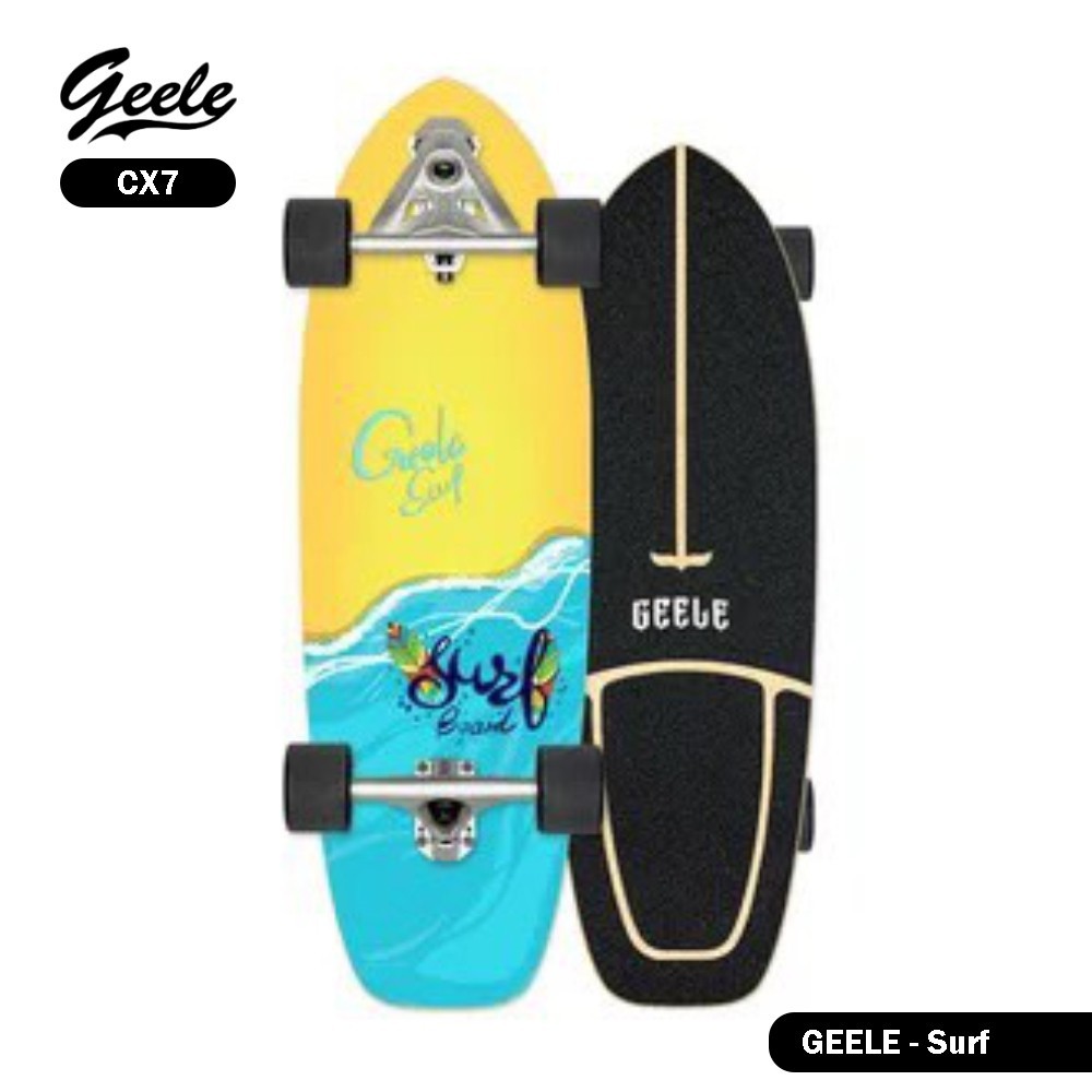 【พร้อมส่ง】Geele Surfskate CX7 surf skateboard เซิร์ฟสเก็ต สเก็ตบอร์ด Surfskate