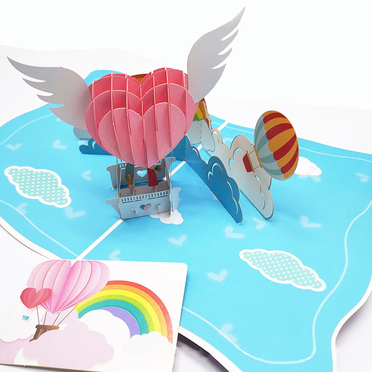 การ์ด ความรัก วาเลนไทน์ หัวใจ ครบรอบ แต่งงาน คู่รัก ป็อปอัพ handmade pop up love heart card 3D พร้อม ซอง จดหมาย ของขวัญ ครบรอบ วัน พิเศษ ใน ไทย พร้อมส่ง ราคา  99 บาท*ส่งฟรี