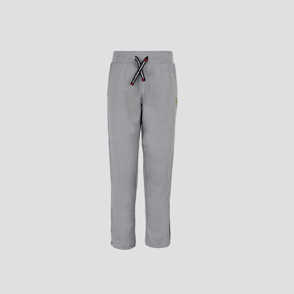 FERRARI เฟอร์รารี่ กางเกงขายาว รุ่น KID UNISEX ICON TAPE JOGGERS GRY ราคา 4,490 บาท*ส่งฟรี