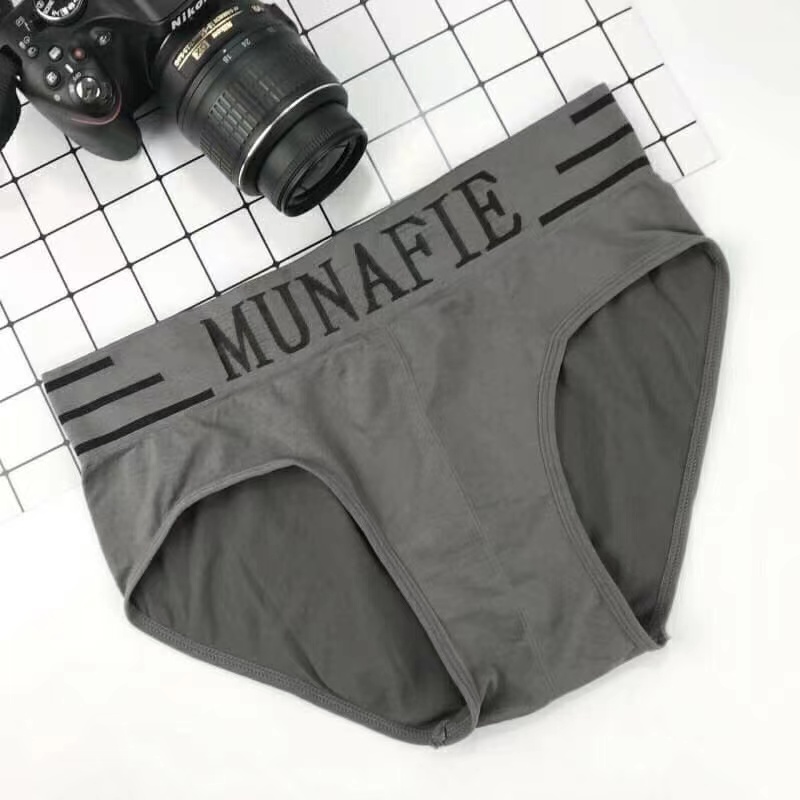 เลือกสีชุดชั้นในชายกางเกงในชายกางเกงขาสั้น MUNAFIE แบบซองเนื้อผ้านิ่มใส่สบาย. สินค้าพร้อมส่ง [K1]