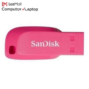 ภาพหน้าปกสินค้าSandisk Cruzer Blade 16GB - Electric Pink (CZ50C-016GB35P) ( แฟลชไดร์ฟ  usb  Flash Drive ) ที่เกี่ยวข้อง