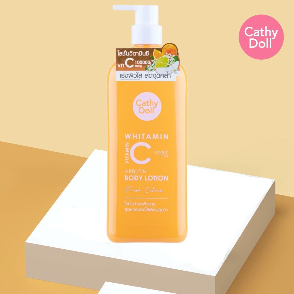 โลชั่นวิตามินC Cathy Doll Vitamin Body Lotion 450ml