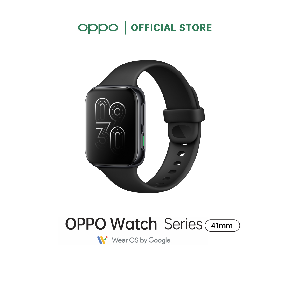 [ผ่อน 0% นาน 6 เดือน] OPPO ออปโป้ Watch 41mm ,Smartwatch OPPO, Wear OS by Google, 300mAh, รับประกัน 1 ปี