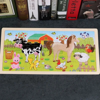 Baby Puzzles Puzzle Toys Wooden Puzzles Preschool Kids Toys (6)