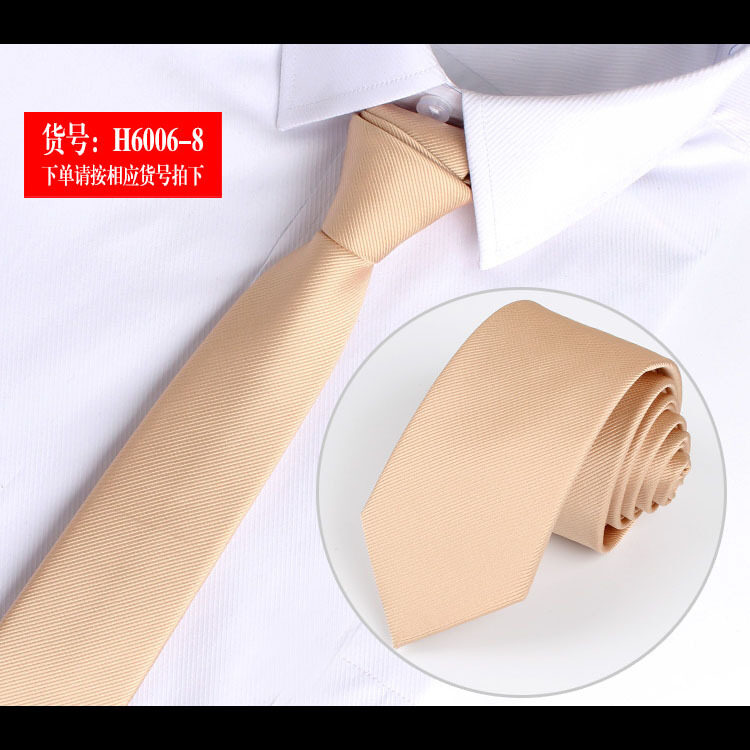 6cm New Fashion Solid Ties High Quality England Style Stripes JACQUARD WOVEN Men