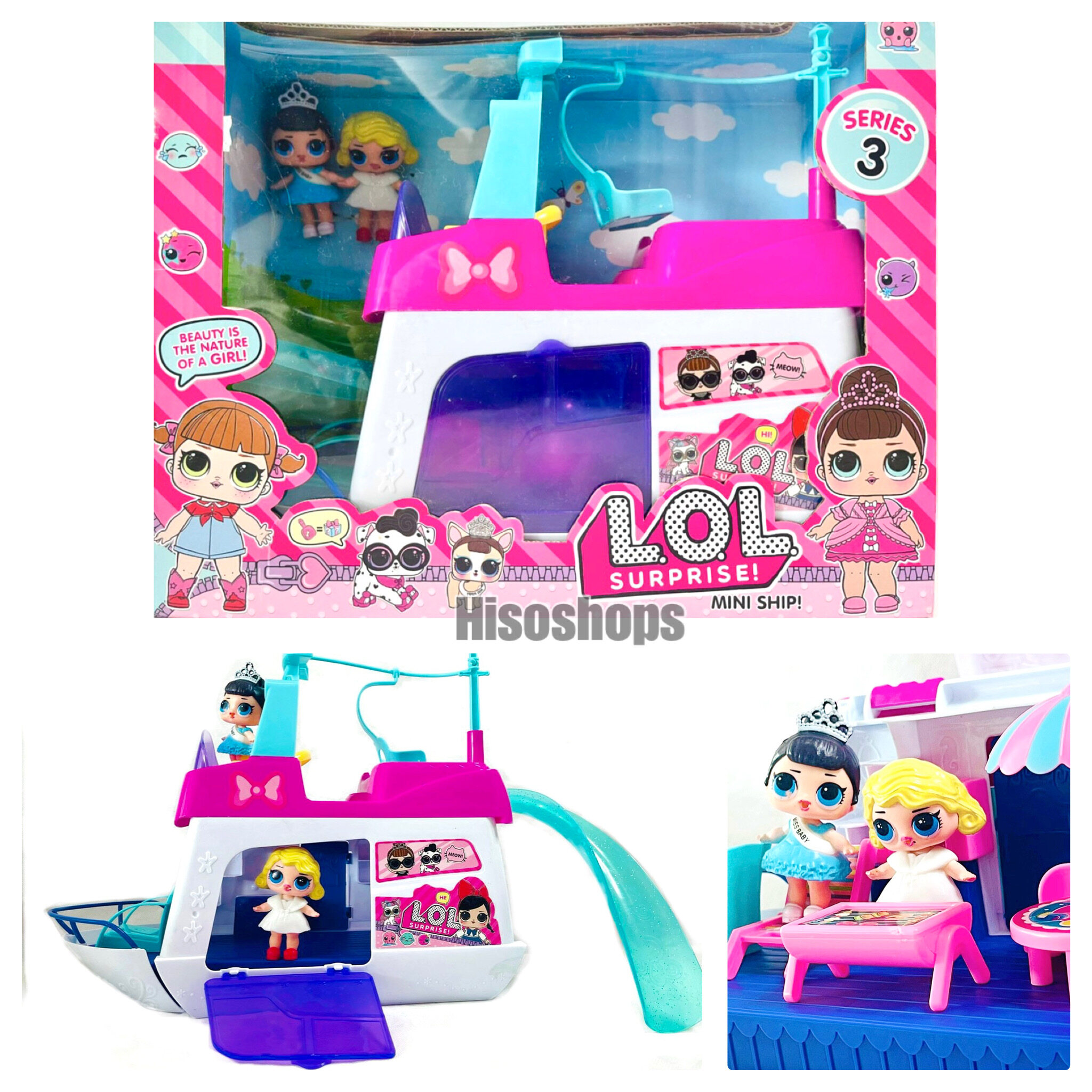 LOL Surprise Doll Amusement Park  แอลโอแอล เซอร์ไพร์ส สนามเด็กเล่น **สุ่มแบบส่ง** ตุ๊กตาเด็ก ของเล่นสำหรับเด็ก สีสันสดใสสวยงาม * ดูตัวเลือกจากภาพค่ะ*