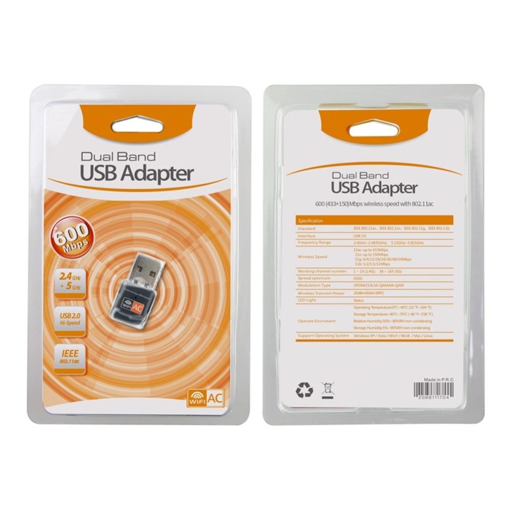 คำอธิบายเพิ่มเติมเกี่ยวกับ ⚡เล็กที่สุด! ตัวรับสัญญาณ WiFi ⚡ USB Adapter 600Mbps [โปรดดูรายละเอียดสินค้าก่อน] Dual Band 2.4GHz/ 5GHz อะแดปเตอร์อินเตอร์เน็ตไร้สาย USB-Adapter (หน้าส้ม1)