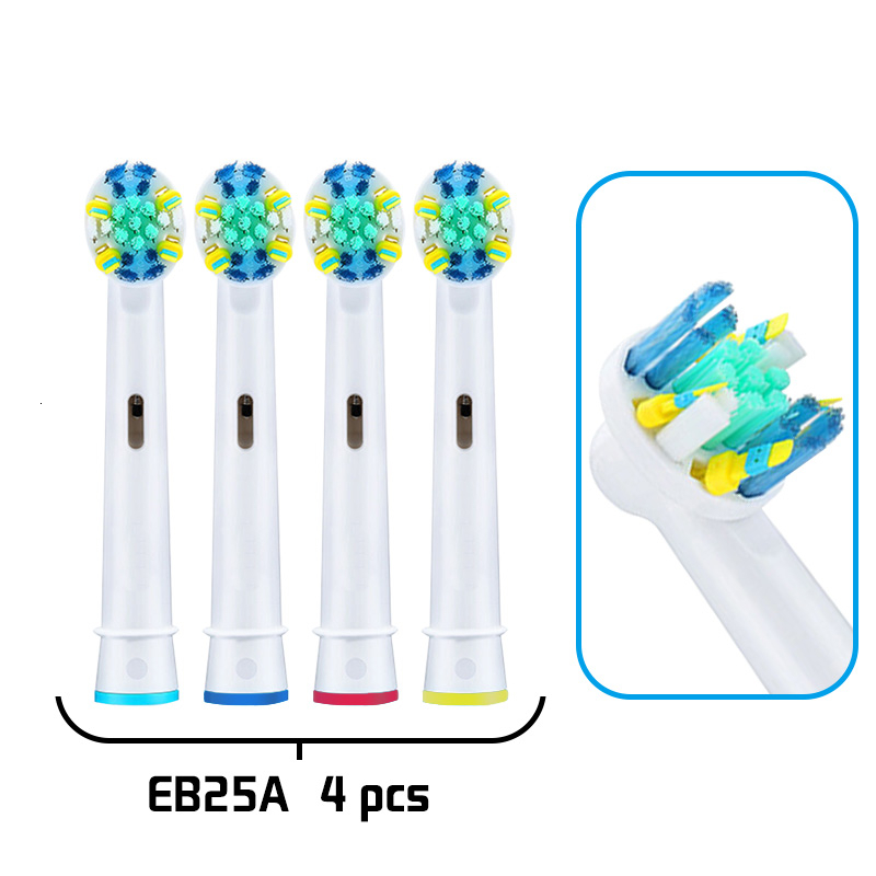 สำหรับแปรงสีฟันไฟฟ้าโรตารี่ O-ral B หัวแปรงสีฟันไฟฟ้าคุณภาพสูงหัวแปรงสีฟันแบบถอดเปลี่ยนได้ 8 ชิ้น / แพ็ค