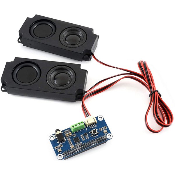 Waveshare WM8960 Hi-Fi Sound Card HAT Audio HAT Module for Raspberry Pi 4B/3B+/3B/2B/B+/A+/Zero/Zero W/WH,Stereo CODEC