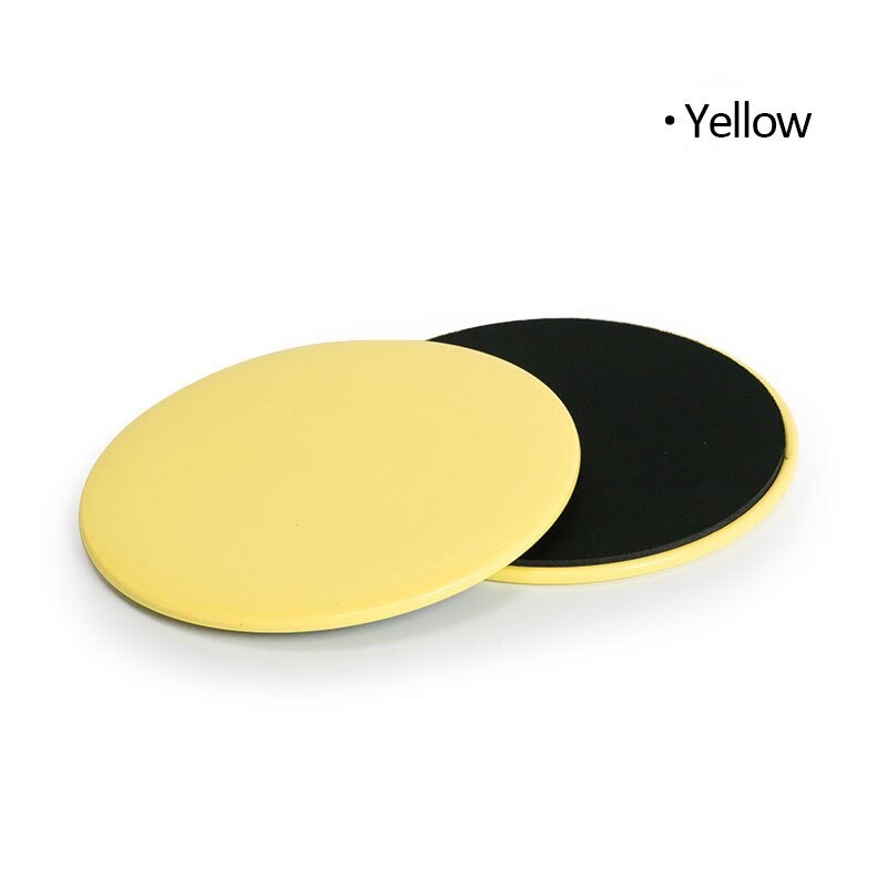 YGB แผ่นสไลด์ออกกำลังกาย (2ชิ้น) Gliding Discs จานสไลด์ แผ่นรองโยคะ Slide Pads จานทวิส