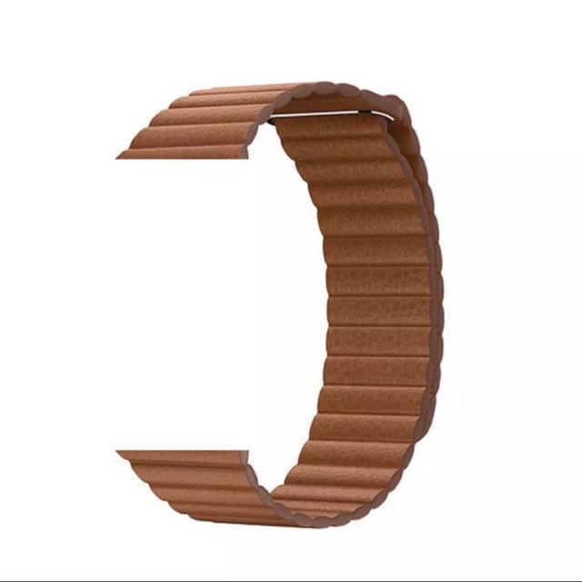 พร้อมส่งจากไทย สายหนัง Apple Watch Leather Loop band ใส่ได้ทั้ง 6 series SE-6-5-4-3-2-1 มึทั้งขนาด 38-40 - 42-44mm