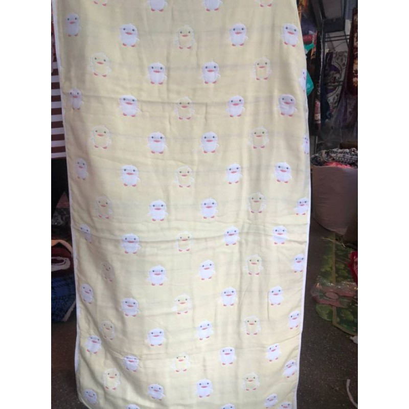ผ้าเช็ดตัวสาลูทอ6ชั้น(70x140cm)