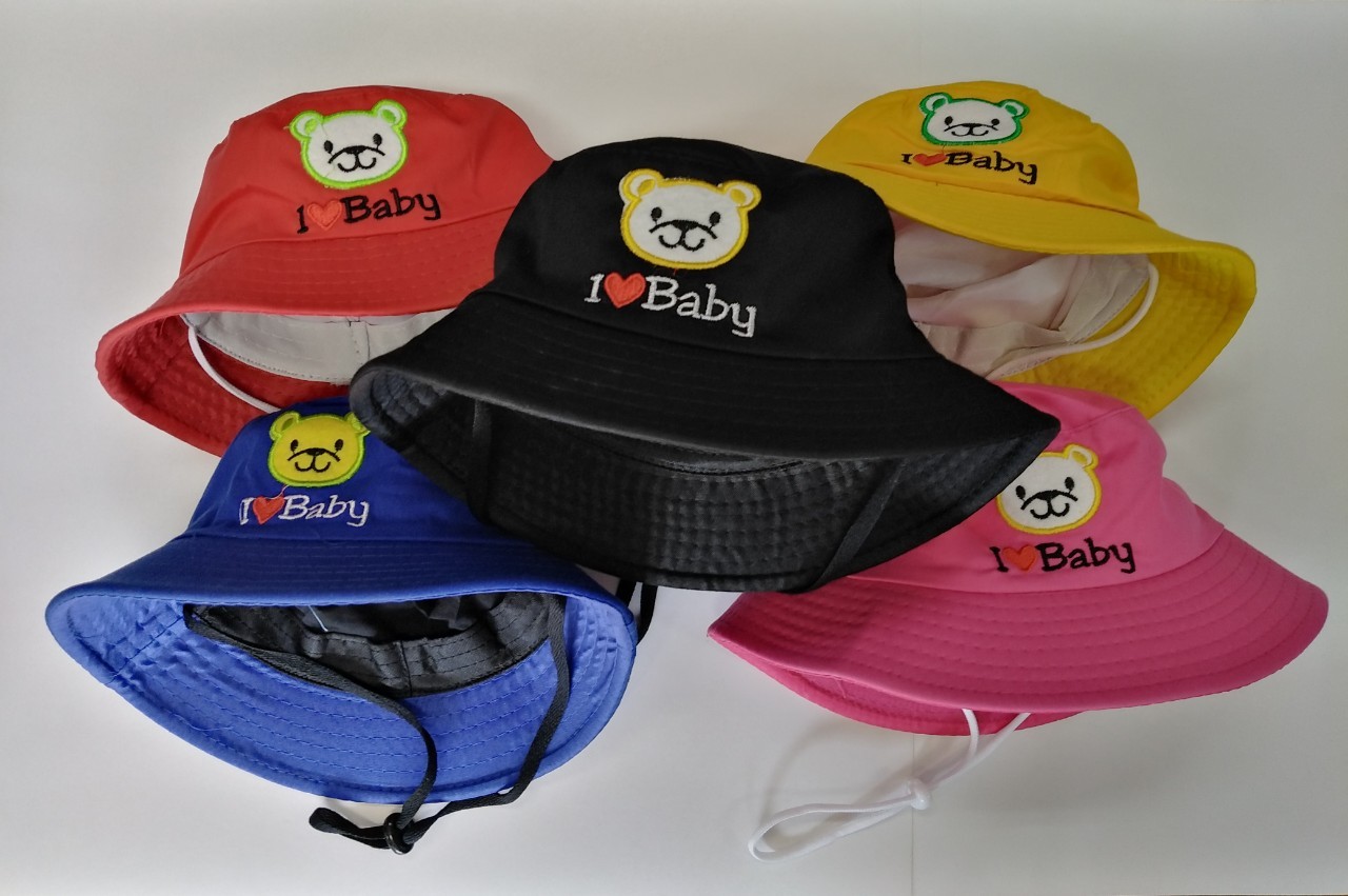 [พร้อมส่ง] หมวก Bucket​ เด็ก หมวกบั​กเก็ต​เด็ก หมวกบั​กเก็ตเด็ก ​ เหมาะสำหรับเด็ก1-5ขวบ