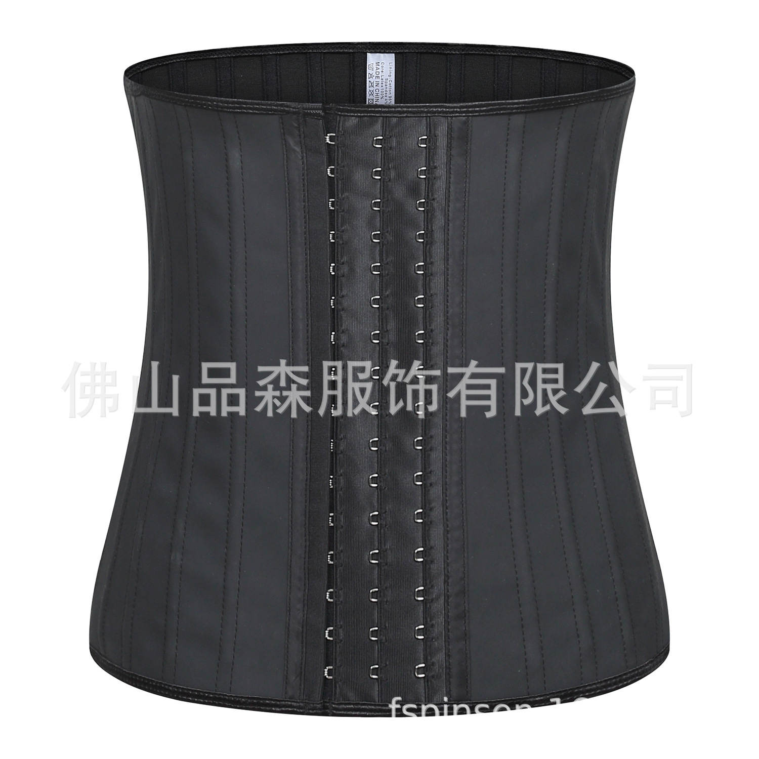 Cross-border supply rubber amazon corsets smooth Latex waist corset female belly in bound with Latex