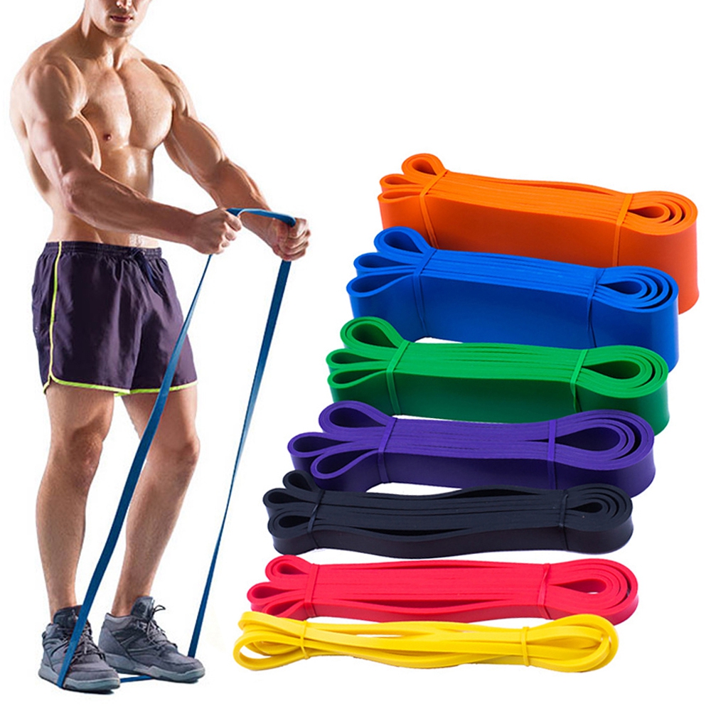 WILLIEAN ดึงความตึงเครียด Band Elastic Strength Fitness Crossfit การฝึกอบรมสำหรับสตรีชายออกกำลังกายกล้ามเนื้อ Band สายยืดมีแรงต้านอุปกรณ์โยคะอุปกรณ์กีฬา