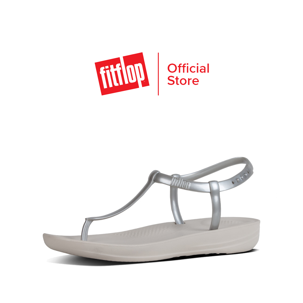 FITFLOP รองเท้าแตะรัดส้นผู้หญิง IQUSHION SPLASH - PEARLISED รุ่น W11 รองเท้าผู้หญิง