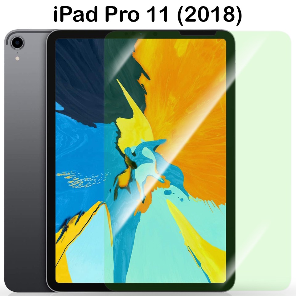 ฟิล์มกระจก นิรภัย เต็มจอ ไอแพด โปร 11 2018 - 2020 - 2021  Tempered Glass Screen For iPad Pro 11 2018 - 2020 - 2021