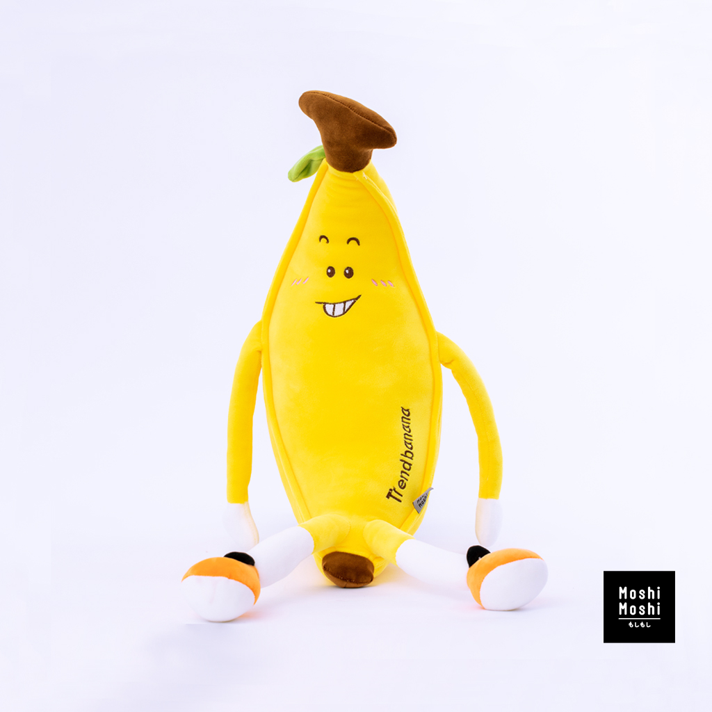 Moshi Moshi ตุ๊กตากล้วยสีเหลือง ตุ๊กตานุ่มนิ่ม น่ากอด น่าสะสม รุ่น 8100002632-2633