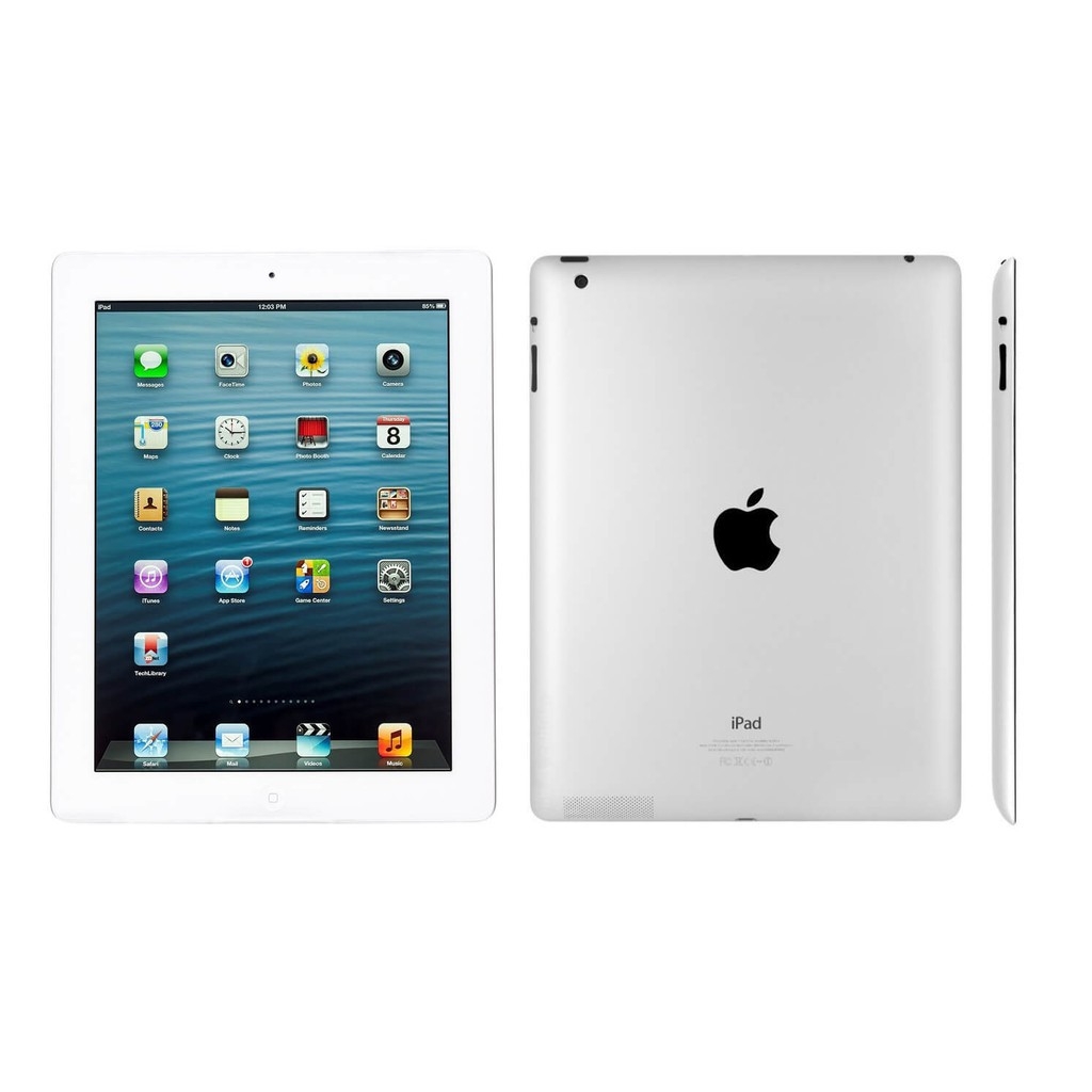 Apple iPad 4  มือสอง ไอแพด 4 tablet pc iPad 4 99% ใหม่ อุปกรณ์มือสองของแท้ อุปกรณ์เสริมที่สมบูรณ์ Apple WiFi 16G รับประกัน 3 เดือน COD