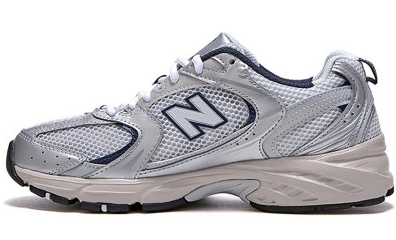 New Balanceรองเท้าผู้หญิงNB530นิวบาลานซ์เงินพ่อรองเท้าฤดูร้อนรองเท้าวิ่งสบายๆชาย MR530SG