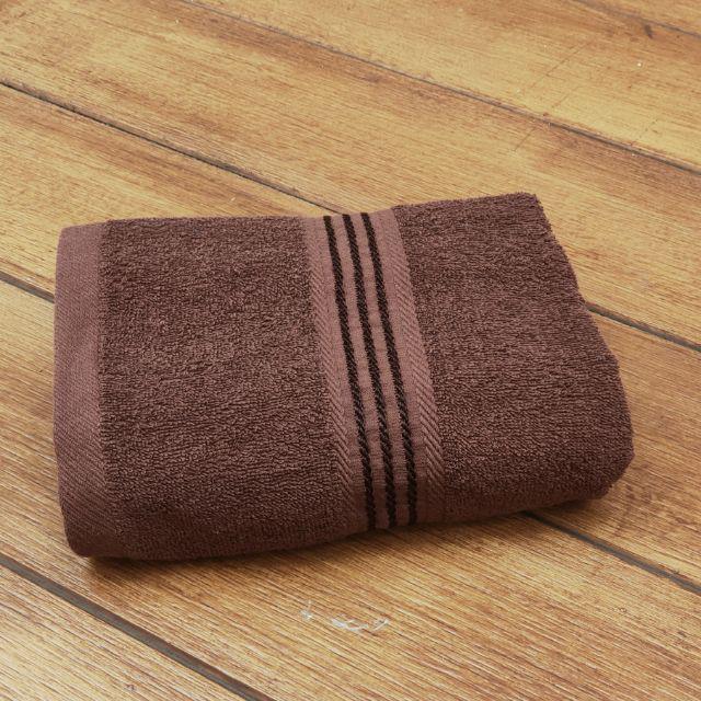 ผ้าเช็ดตัว ผ้าขนหนูสีพื้น เกรดAนุ่งได้ขนาด 70×140 cm