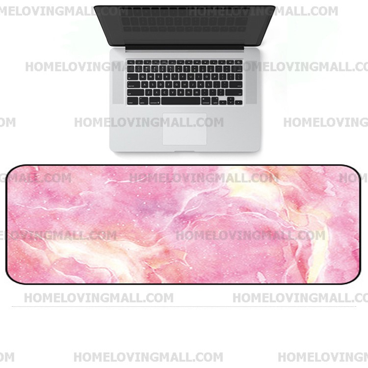 ☍  มี 8 สี ✔️ แผ่นรองเมาส์ ลายหินอ่อน ขนาด 90x40 cm Mouse pad ใหญ่พิเศษ