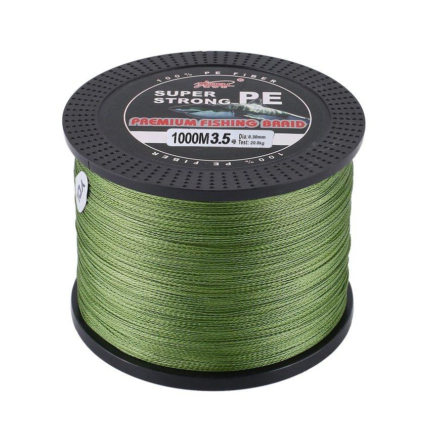 Faith dây câu cá bện pe 1000m dây câu 0.3mm 20.8kg chống mài mòn