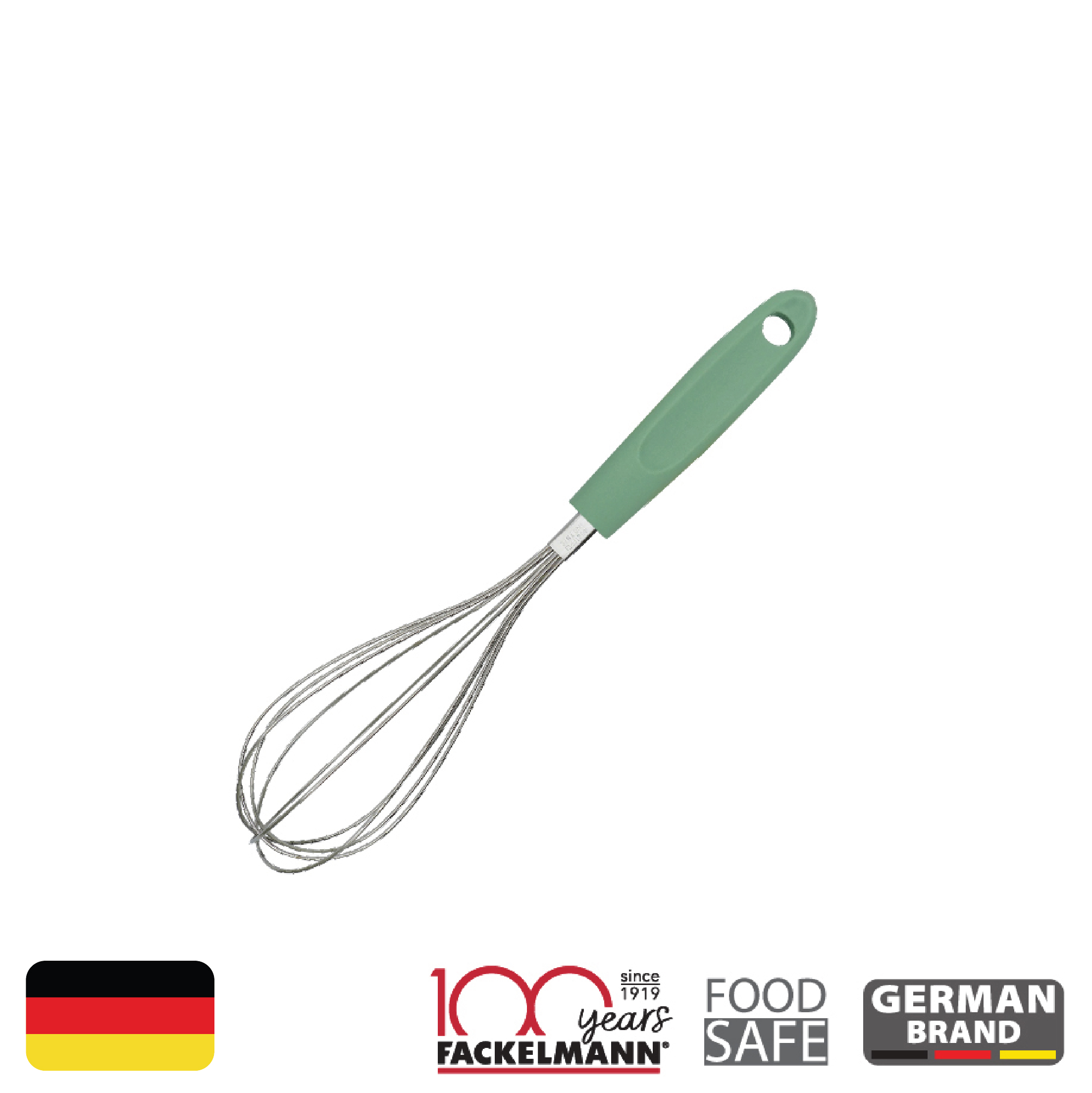 ที่ตีไข่ MINT FACKELMANN เขียว ตะกร้อมือ Egg Whisk S/S with PP Handle Barcode 6944804555844 ราคา 94 บาท*ส่งฟรี