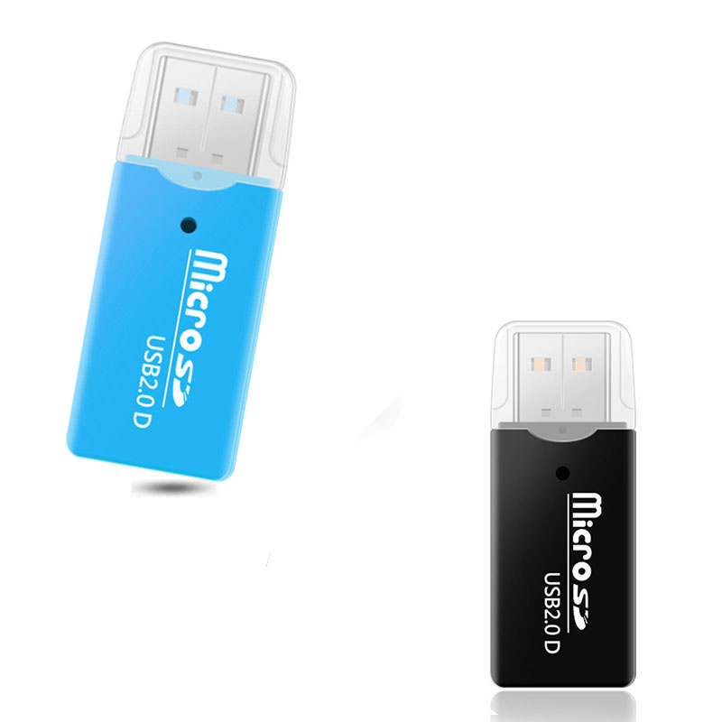 ซื้อหนึ่งแถมหนึ่ง แบบพกพา USB 2.0 Card Reader USB TF Micro SD OTG อะแดปเตอร์เครื่องอ่านการ์ดหน่วยความจำสำหรับ Samsung Macbook Huawei LeTV