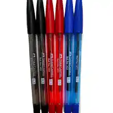 ภาพขนาดย่อของสินค้าปากกาลูกลื่น FABER-CASTELL 1423 แบบปลอก ขนาด 0.5 มม. /0.7 มม. สีน้ำเงิน,สีแดง,สีดำ