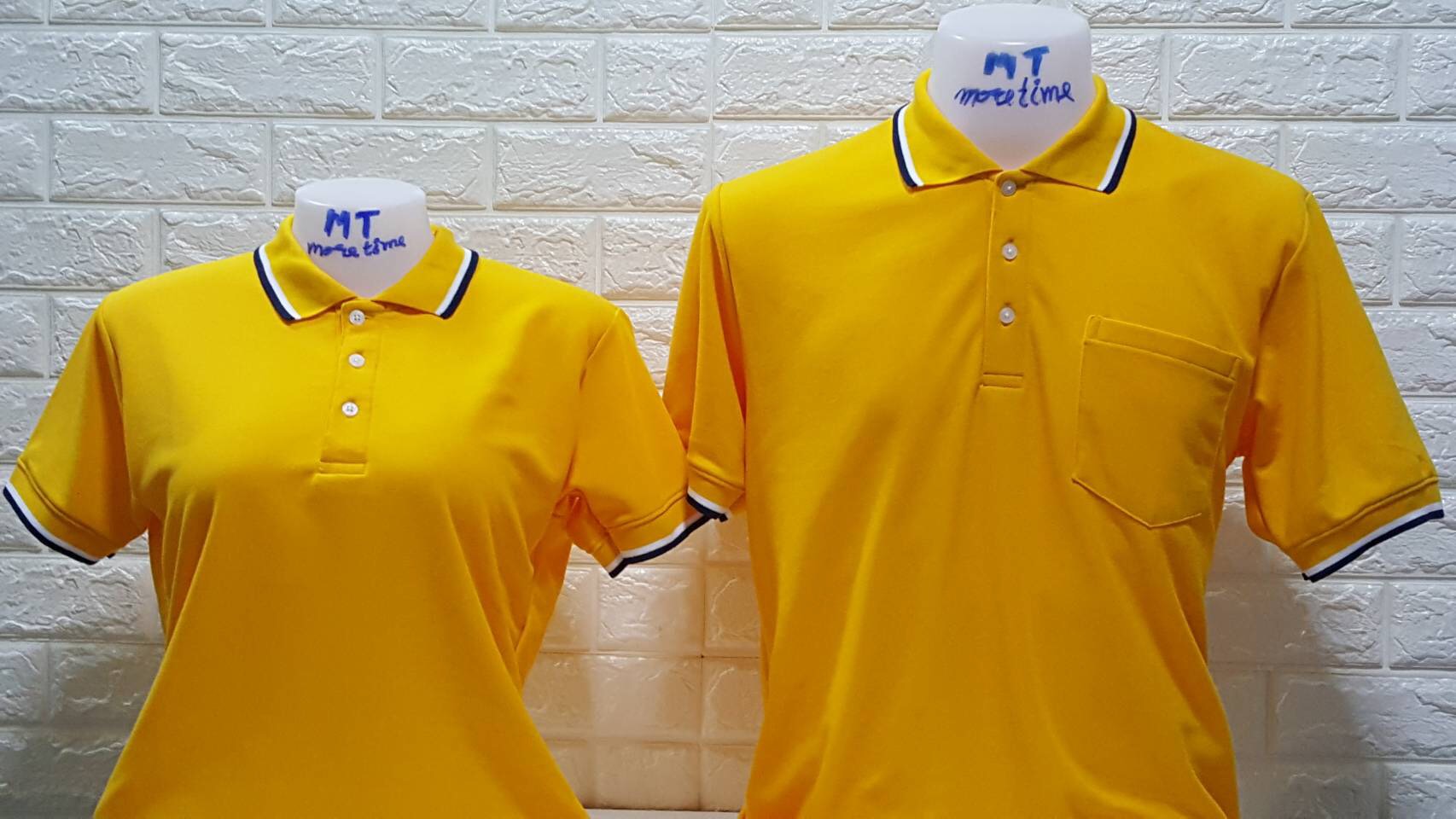 เสื้อยืดคอปกโปโลผู้ชาย 2XL อก46 ยาว31