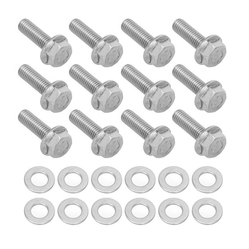Stainless Steel Bolt Kit for LS LT Exhaust Manifold Header LS1 LS2 LT1 LS3 BOLTS 551696