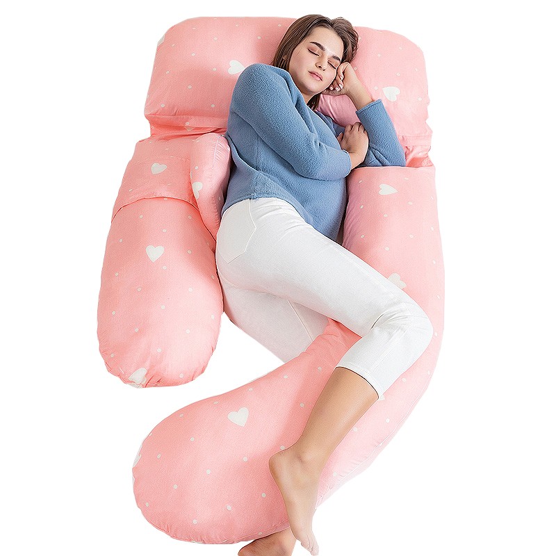 Maternity pillow มัลติฟังก์ชั่ หมอนสําหรับสตรีมีครรภ์ หมอนนอนข้างเอว หมอนนอน ผ้าฝ้ายเนื้อนุ่ม หมอนหนุนหน้าท้อง pillow หมอนคนท้อง