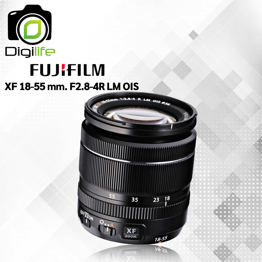 Fuji Lens XF 18-55 mm. F2.8-4R LM OIS - รับประกันร้าน Digilife Thailand 1ปี