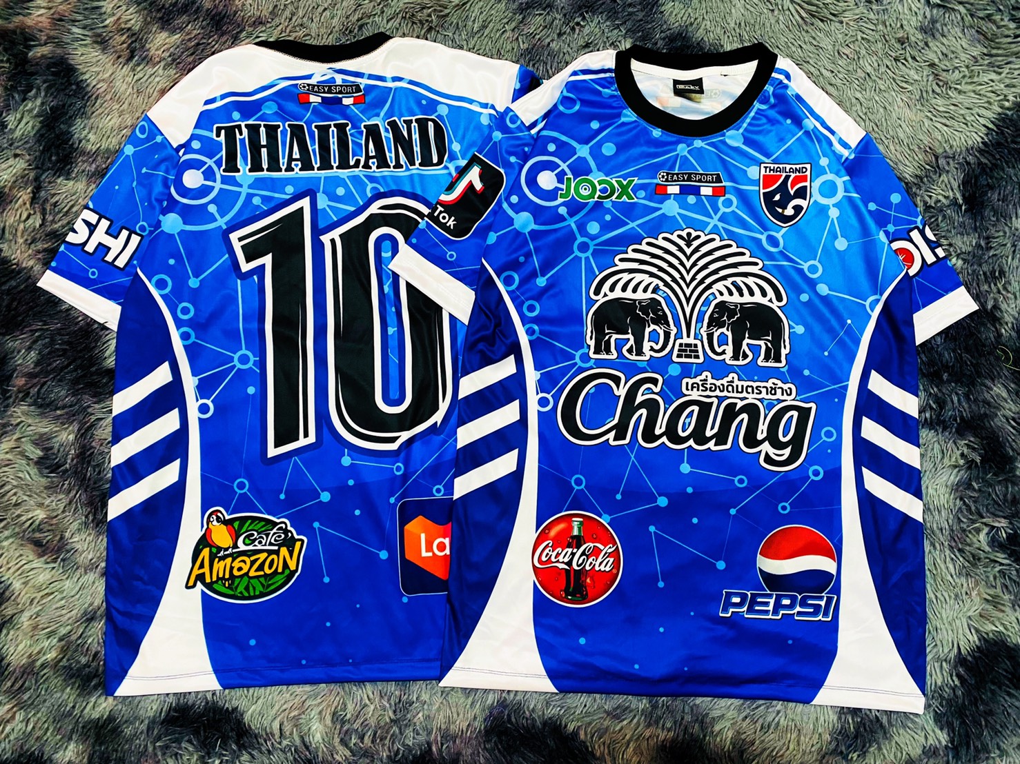 เสื้อกีฬา เสื้อช้าง บอลไทย ช้างศึก เสื้อฟุตบอล ธงชาติไทย โลโก้ช้าง เนื้อผ้าดี ใส่สบาย มีไซส์