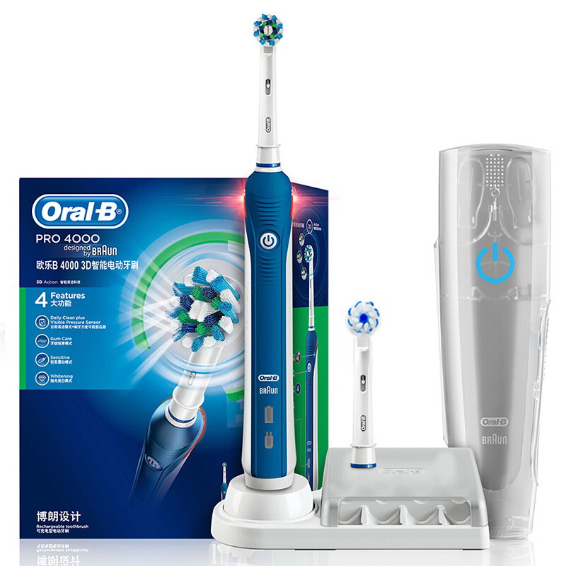 ออรัลบี โปร 4000 แปรงสีฟันไฟฟ้า Oral-B Pro 4000