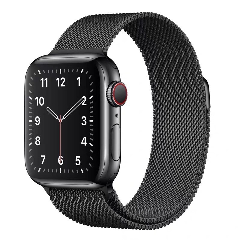 สายเปลี่ยนนาฬิกาข้อมือ AppleWatch Band Milanese Loop Series 1 2 3 4 5 6 44 มม 40 มม 38 มม 42 มม สาย applewatch 6 se 4.7