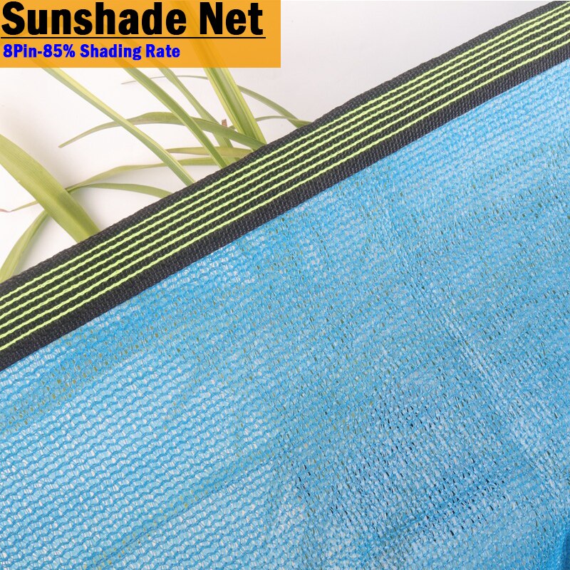 Màu Xanh 8Pin chống UV HDPE che nắng Net nhà vườn mọng nước nhà máy nơi
