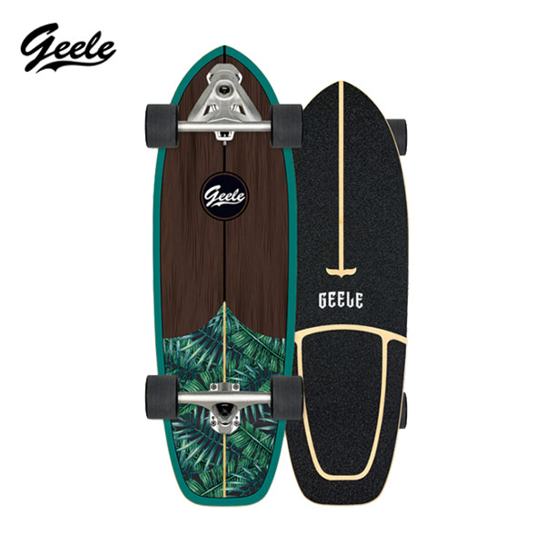 [พร้อมส่ง] Geele CX7 Surfskate - เซิร์ฟสเก็ตจีลี (CX7) แถมฟรีกระเป๋าเก็บบอร์ด (ลายชุด 2)