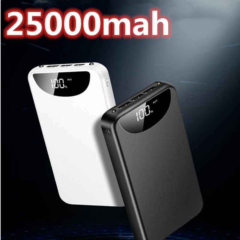 แบตสำรองมือถือ ของแท้ รับประกัน 5 ปี พาวเวอร์แบงค์ ที่ชาร์ตแบตสํารอง Remax Proda Power Bank 25,000 mAh 3 Port รุ่น