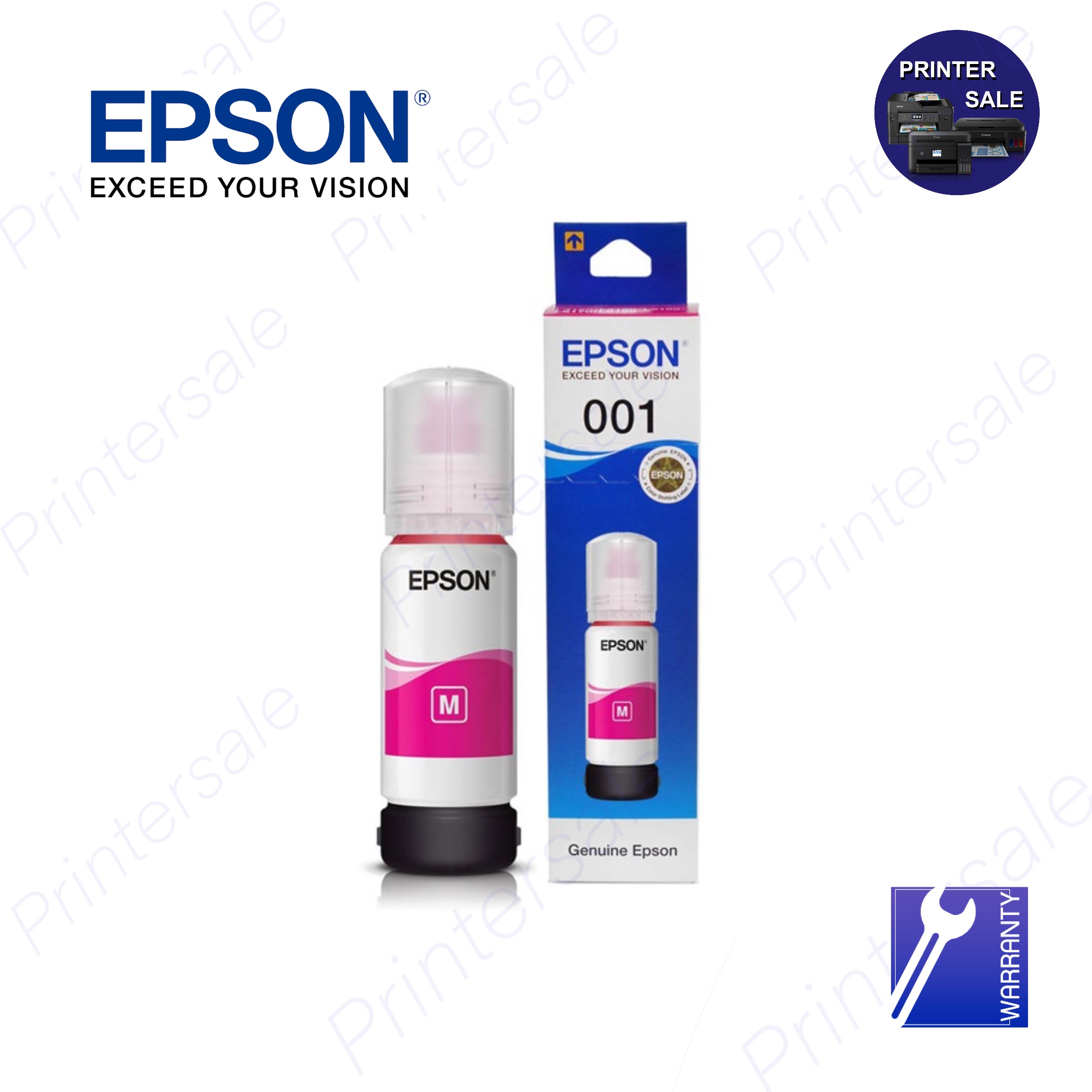 หมึก Epson 001  T03Y100/T03Y200/T03Y300/T03Y400 ใช้กับ Epson L4150/L4160/L6160/L6170/L6190