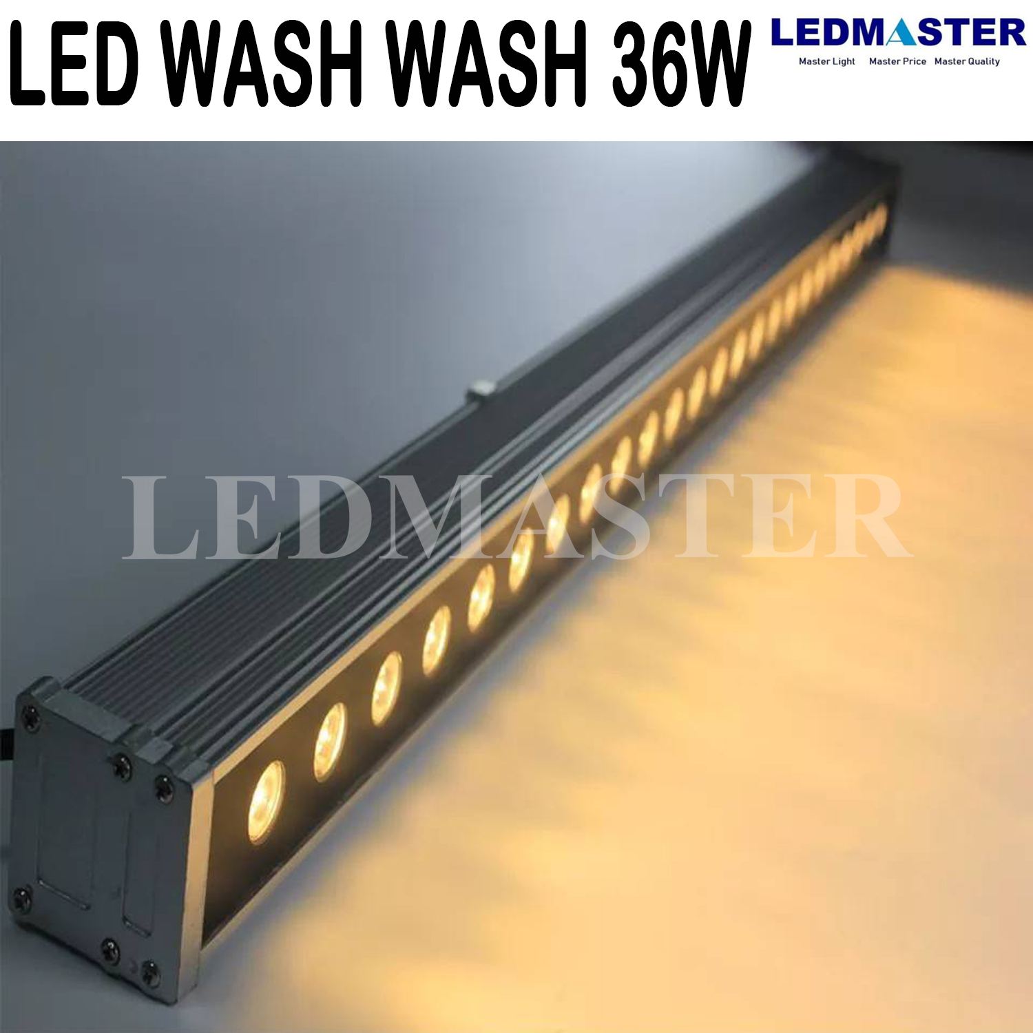 LED wash wash 36W ไฟย้อมอาคาร ไฟย้อมตึก ไฟย้อมสีกำเเพง ไฟส่องเวที