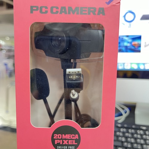 Primaxx กล้องพร้อมไมโครโฟน กล้อง webcam เว็บแคม กล้องคอมพิวเตอร์ พร้อมขาตั้งกล้อง