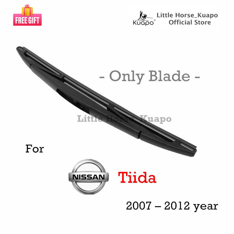 Kuapo ใบปัดน้ำฝน ด้านหลัง นิสสัน ทีด้า Nissan Tiida Tida 2006 ถึง 2012 ปี ที่ปัดน้ำฝน กระจก หลัง (ยาง + เฟรม) นิสสันทีด้า ราคา 122 บาท*ส่งฟรี