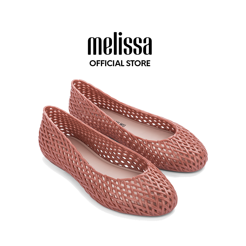 MELISSA รองเท้าหุ้มส้น รุ่น MELISSA TAO + JASON WU 32828 รองเท้าส้นแบน รองเท้าบัลเล่ต์ รองเท้าคัทชู รองเท้าพลาสติก เมลิสซ่า